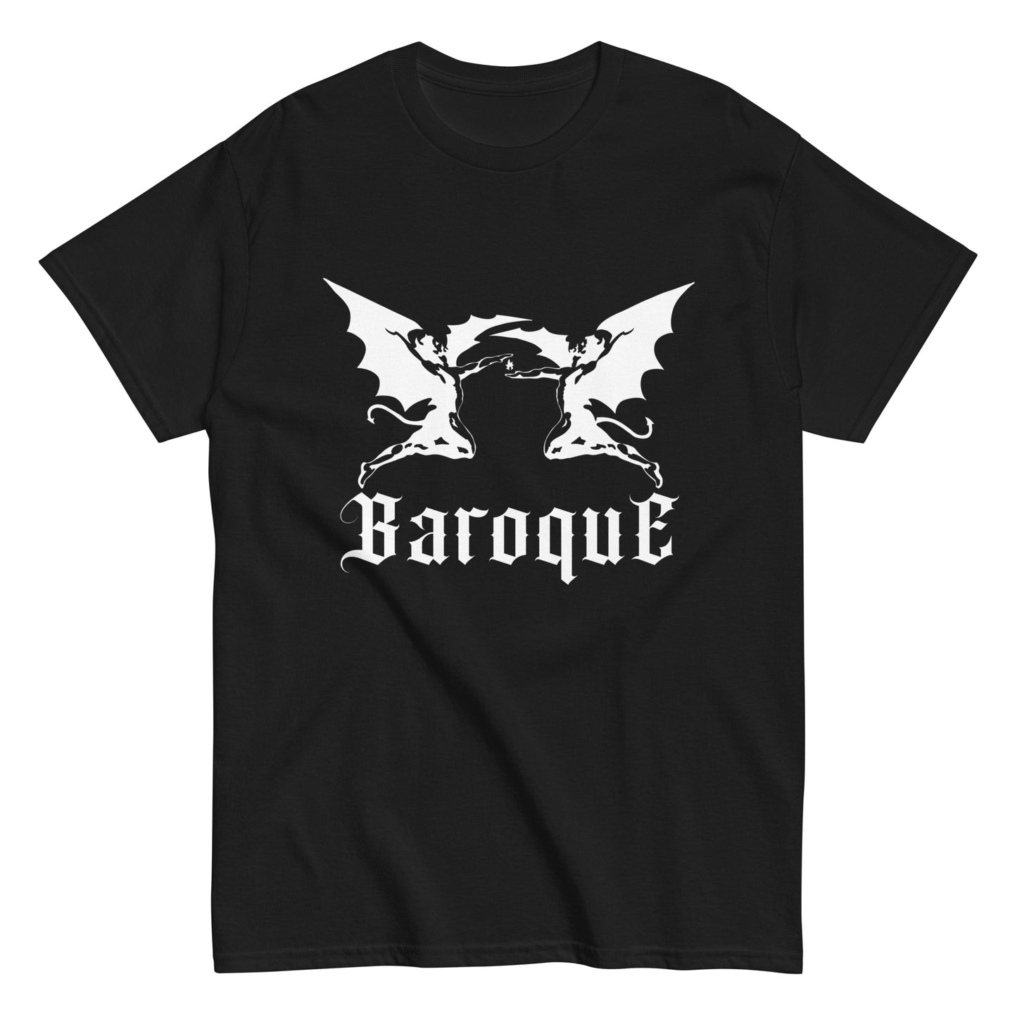 Baroque Logo tee Black